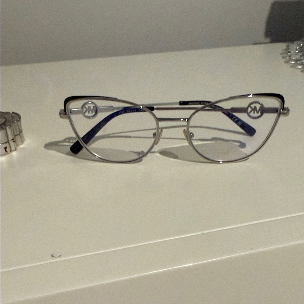 Michael Kors Silver Cat-Eye Glasses